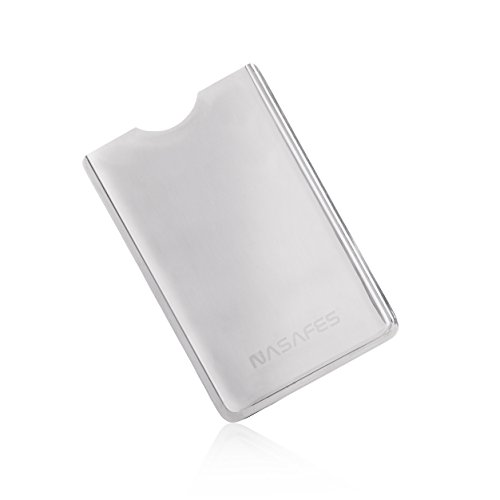 Metal Credit Card Holder - Handmade - Ultra Thin 0.15 inch - RFID Credit Card Protector - Stainless Steel Credit Card Holder - Credit Card Protector Sleeve - 3