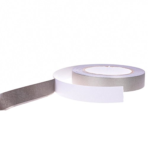 Conductive Cloth Fabric Adhesive Tape for LCD Laptop Cable Shielding Tape,2Rolls 5mm x 20M 65ft - 2