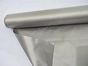 Conductive Earthing Copper Nickel Fabric for Smart Meter RF Blocking Plaid Ripstop Type 43