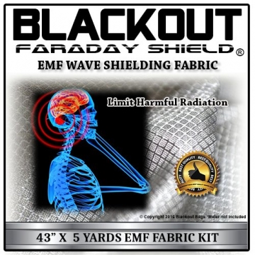 EMF RF RFID Cell Block Wave Shielding Fabric 43