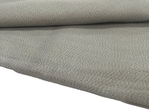 JWtextec 55%Silver Fiber Conductive Fabric Anti Radiation Shielding Fabric (57x39.37 Inches(1.45mX1m)) - 2