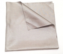 JWtextec Conductive Fabric RFID Blocking EMI Shielding Diamond Style Copper/Nickel Coating Fabric (39.37x39.37 Inches(1mX1m)) - 1