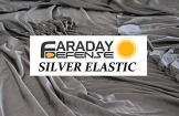 RFID Shielding Silver Fabric Roll 64" x 1 Ft. - Premium Grade EMF Signal Blocking Material - 1