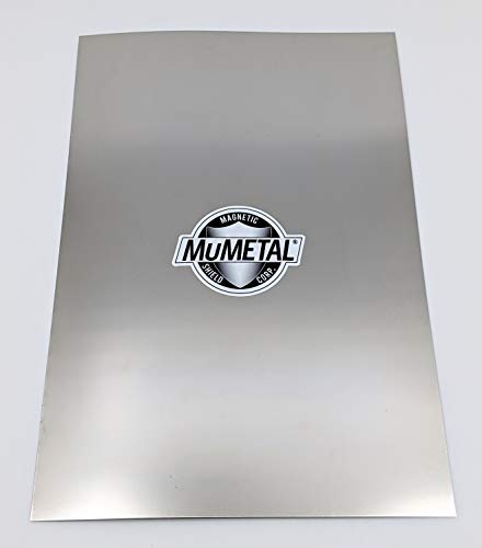 MuMETAL Low Frequency Magnetic Shielding Foil .010″ Thick 8″ x 12″ Sheet -
