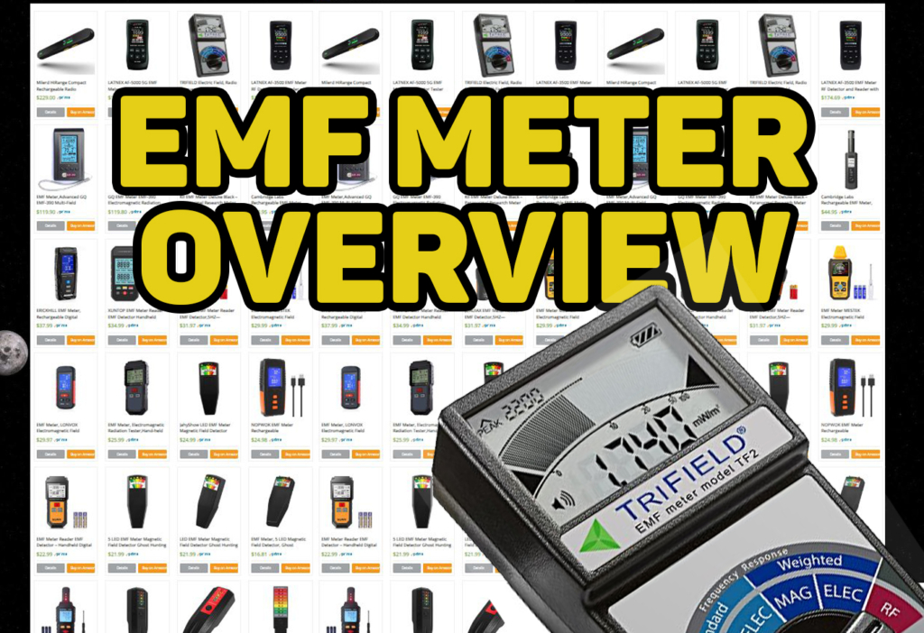 EMF Meter overview with all emf readers available on market - Nasafes