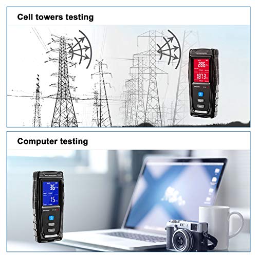 ERICKHILL EMF Meter, Rechargeable Digital Electromagnetic Field Radiation Detector Hand-held Digital LCD EMF Detector, Great Tester for Home EMF Inspections, Office, Outdoor and Ghost Hunting - 6