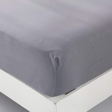Grounding Fitted Sheet with 15 feet Grounding Cord, King Size, 5% Silver Fiber & 95% Cotton Fiber, Conductive Earthing Bed Sheet for Better Sleep EMF Protection - 5