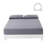 Grounding Sheets for Earthing, 15" Deep Pockets Earthing Fitted Bottom Sheet, Queen Bedding Fitted Sheet - 1