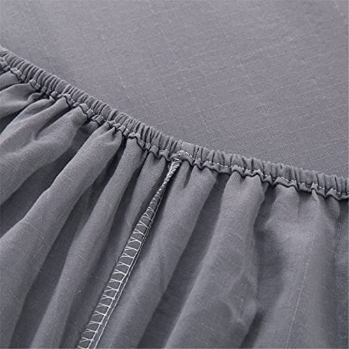 Grounding Sheets for Earthing, 15" Deep Pockets Earthing Fitted Bottom Sheet, Queen Bedding Fitted Sheet - 4