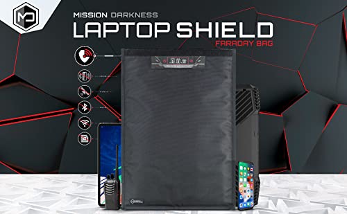 Mission Darkness Non-Window Faraday Bag for Laptops // Device Shielding for Law Enforcement & Military, Executive Privacy, Travel & Data Security, Anti-Hacking Anti-Tracking Anti-Spying Assurance - 7