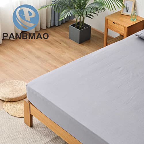 PANBMAO Brand Grounding Fitted Sheet with Grounding Cord, Pure Silver Fiber and Cotton, King Size(76"x80"x15") Grounding Fitted Sheet - 3