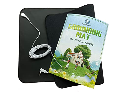 PANBMAO Brand Grounding Mat with Grounding Cord, 23.6x13 Inch Grounding Pad Kit, Earth Therapy for Foot Mat, Sleep Mat - 2