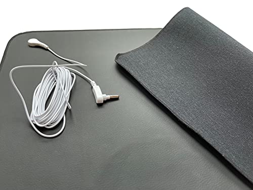 PANBMAO Brand Grounding Mat with Grounding Cord, 23.6x13 Inch Grounding Pad Kit, Earth Therapy for Foot Mat, Sleep Mat - 4