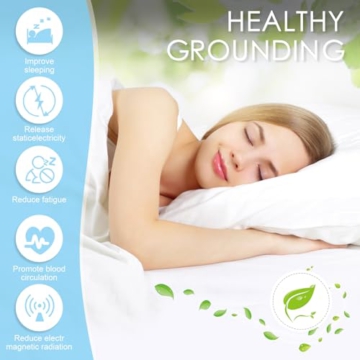 CMINAUS Grounding Mat for Bed (Queen 23