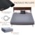 Grounding Sheets King with Grounding Mat, 95% Organic Cotton + 5% Pure Silver Fiber, Grounding Sheet Earth Connected Bedding Fitted Earth Sheets with Grounding Cord (76