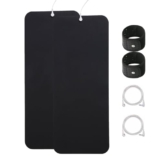 Grounding Mat Kit-Upgraded Universal Grounding Mat with 15ft Grounding Cord – Enhanced Conductivity for Effective Grounding 2Pk 27x11 Inch - 1