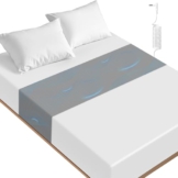 Grounding Sheets – Grounding Mat for Bed, 10% Silver Fiber Grounded Fitted Bed Earth Sheets for All Mattress Sizes, Includes Grounding Cord (Deep Gray) - 1