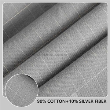 Grounding Sheets – Grounding Mat for Bed, 10% Silver Fiber Grounded Fitted Bed Earth Sheets for All Mattress Sizes, Includes Grounding Cord (Deep Gray) - 6