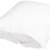 Amazon Basics Standard Pillowcase with Zipper, 100% Cotton Hypoallergenic, Pillow Protector, White (27 x 21 Inches), Pillows Not Included - 1