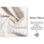 Grounding Flat Sheet, Conductive Mat with Pure Silver Thread for Better Sleep Healthy Earth Energy White Color with Cords and Grounding Bracelet (Full 54x75 Inch) - 3