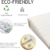 Grounding Flat Sheet, Conductive Mat with Pure Silver Thread for Better Sleep Healthy Earth Energy White Color with Cords and Grounding Bracelet (Full 54x75 Inch) - 5