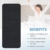 Grounding Mat for Bed, Grounding Pad for Sleeping Plus 15ft Grounded Cord, Relieve Stress Pain Anxiety(27X78in) - 6