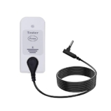 Hooga Grounding Tester, Continuity Tester for Grounding Mats, Sheets, Pads, Blankets, Pillow Cases. Universal 15 Foot Grounding Cord. Use to Test Effectiveness of Earth Connected Products. - 1
