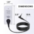 Hooga Grounding Tester, Continuity Tester for Grounding Mats, Sheets, Pads, Blankets, Pillow Cases. Universal 15 Foot Grounding Cord. Use to Test Effectiveness of Earth Connected Products. - 4
