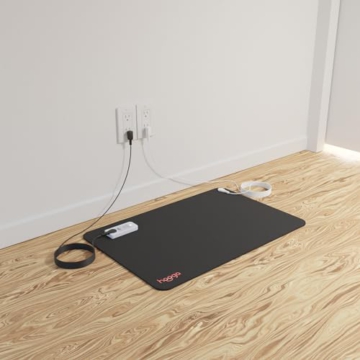Hooga Grounding Tester, Continuity Tester for Grounding Mats, Sheets, Pads, Blankets, Pillow Cases. Universal 15 Foot Grounding Cord. Use to Test Effectiveness of Earth Connected Products. - 5