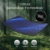 VOREEK Grounding Mat for Bed, Earth Connected Mattress Cover Grounding Pad Grounded Kit, Grounded Cord Included, Black (Queen 27