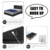 ConBlom Grounding Mat for Bed, King Size Earthing Mattress Cover Sheets Pad Grounding Kit, Grounding Cord Included (King, 76 * 27