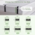 Grounding Mat for Bed, Grounding Mat with 10% Silver Fiber and 90% Cotton, 27’’x60’’ Connected Earth Grounding Sheets with Outlet Tester and Grounding Cord (Queen) - 7