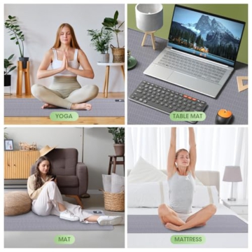 Grounding Mat for Bed, Grounding Mat with 10% Silver Fiber and 90% Cotton, 27’’x60’’ Connected Earth Grounding Sheets with Outlet Tester and Grounding Cord (Queen) - 9