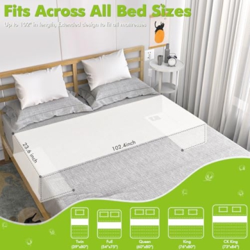 Grounding Sheets for Bed, 92% Organic Cotton + 8% Pure Silver Fiber,Enjoy The Grounding Effect Indoors, for Better Sleep, Pain and Stress Relief, Grounding Mat Set Comes with Grounding Cord - 2