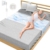 Grounding Sheets for Bed, 92% Organic Cotton + 8% Pure Silver Fiber,Enjoy The Grounding Effect Indoors, for Better Sleep, Pain and Stress Relief, Grounding Mat Set Comes with Grounding Cord - 1