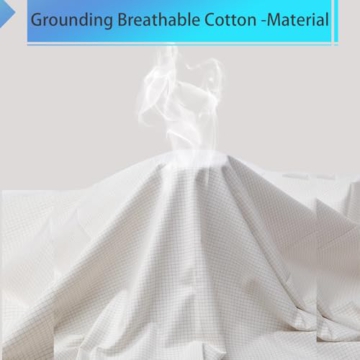 Grounding Sheets Queen Size with 10% Silver Fiber,High Conductivity with Grounding Cord, Grounding Keep Good Sleep, Natural Healthy (60x88 Inch) - 2