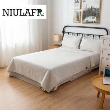 Grounding Sheets Queen Size with 10% Silver Fiber,High Conductivity with Grounding Cord, Grounding Keep Good Sleep, Natural Healthy (60x88 Inch) - 6