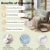 LAXVAPIU Grounding Blanket Queen Earth Connected Throw Silver Fiber Grounded Blanket for Bed Sofa Chair with 15ft Cord (60