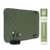 Premium Grounding Mat for Feet, Soft Cotton & Silver Fiber, Comfort for Sleep & Wellness, Grounding Pad for Anti-Aging & Inflammation, Grounding Mat for Bed and Desk (24x16 Inches) (Green) - 1
